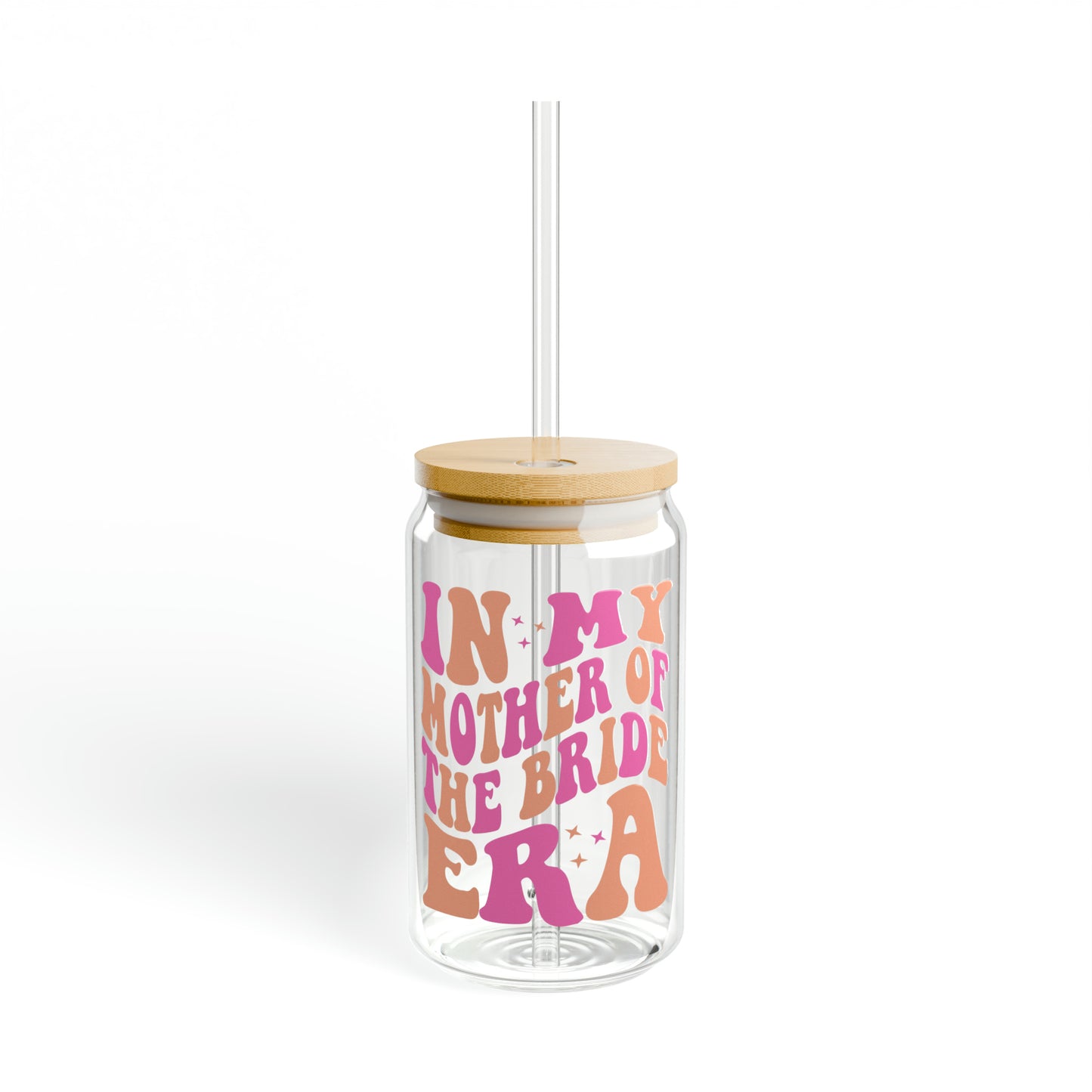 Mother of the Bride Era 16oz Glass