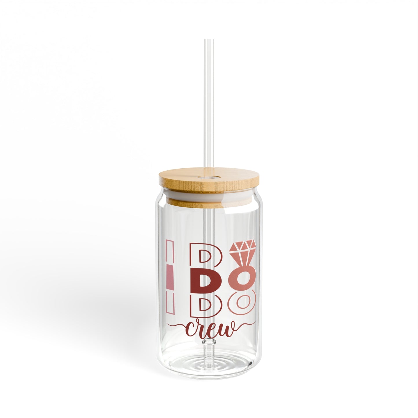 I Do Crew 16oz Glass